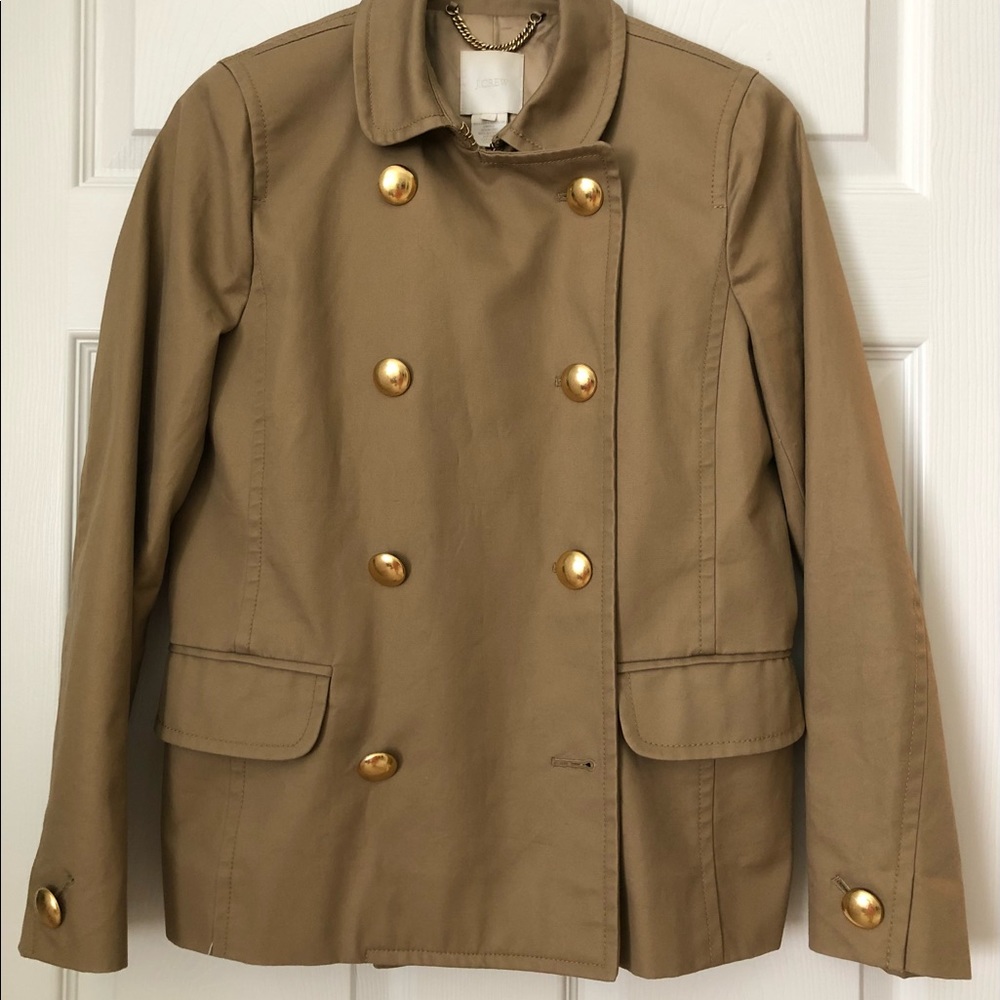 JCrew Trudy Peacoat Jacket